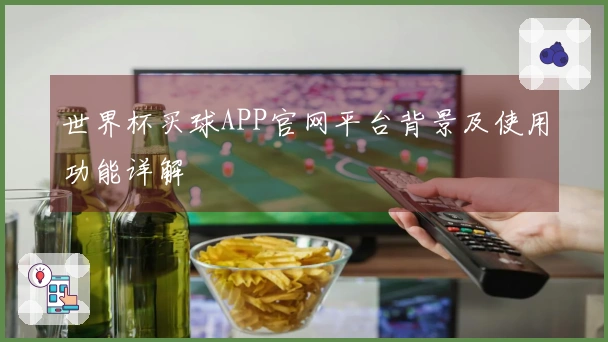 世界杯买球APP官网平台背景及使用功能详解